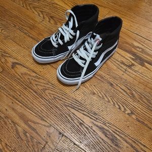 Black high top vans